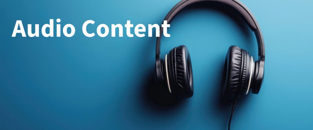 Sleep apnea audio content